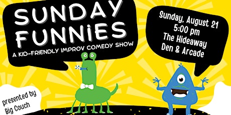 Sunday Funnies! A Kid Friendly Improv Comedy Show!
