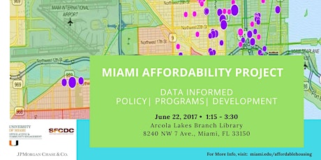 Miami Affordability Project (MAP) - Liberty City primary image