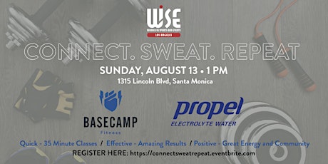 WISE Summer Wellness Series: Connect. Sweat. Repeat. primary image