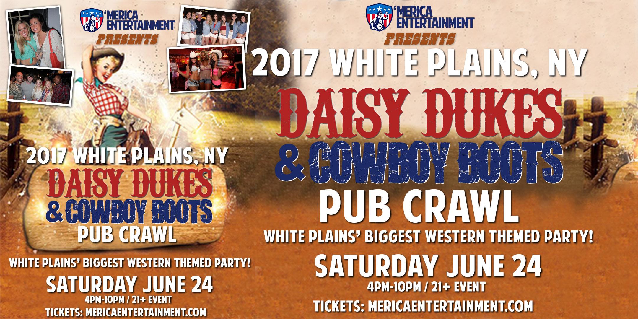 Daisy Dukes & Cowboy Boots Pub Crawl - White Plains, NY