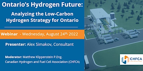 CHFCA Webinar -  Analyzing Ontario's Low-Carbon Hydrogen Strategy