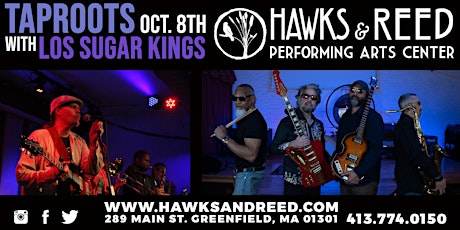 Taproots with Los Sugar Kings at Hawks & Reed