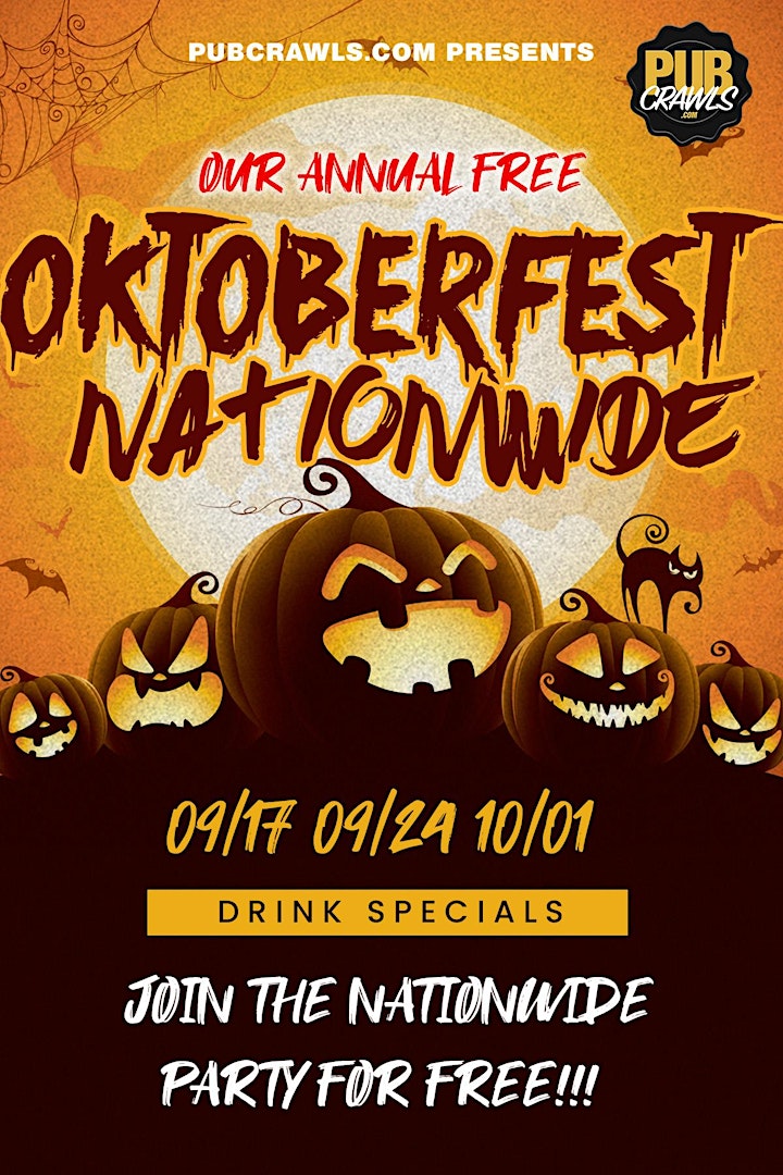 Raleigh Oktoberfest Bar Crawl image