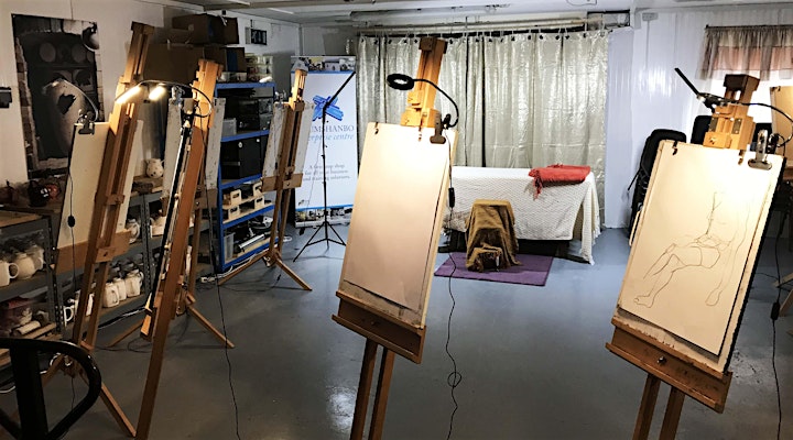 Life Drawing Workshop, over 2 Saturdays, 10am-4pm, 5th & 12th November 2022 image