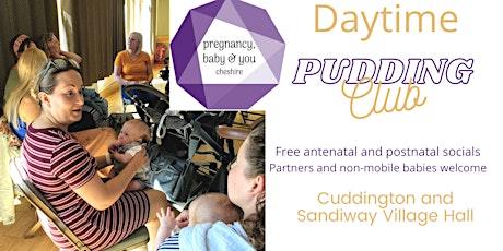 September Daytime PBY Pudding Club at Cuddington and Sandiway Village Hall