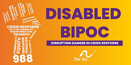 BIPOC Disabled: Disrupting Danger in Crisis Response