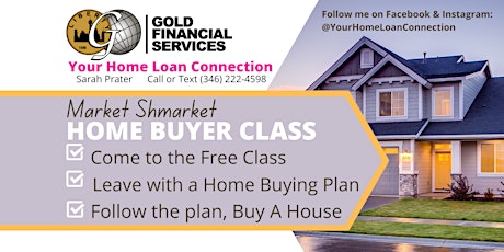 "Market Shmarket" Home Buyer Class, Thursday September 22, CUSHING