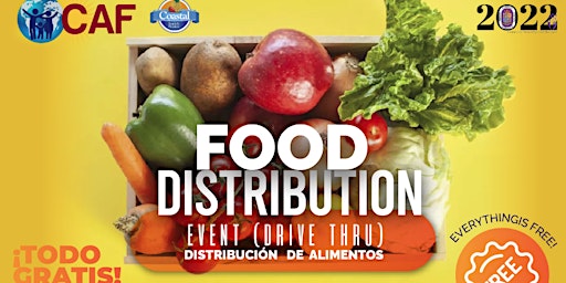 Food Distribution Event /  Distribución de Alimentos -( Drive Thru)