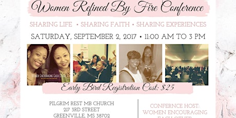 Women Refined By Fire Conference-Greenville, MS primary image