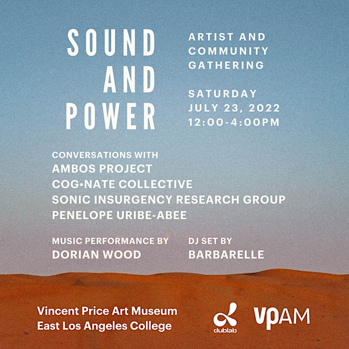 SOUND AND POWER: Artist and Community Gathering image