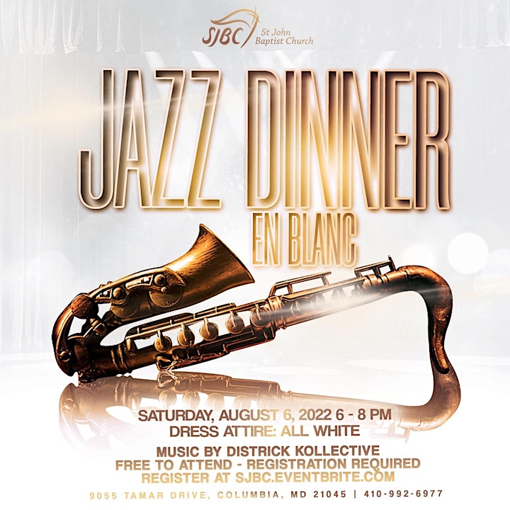 Jazz Diner En Blanc image