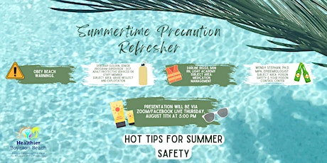 Summertime Precaution Refresher
