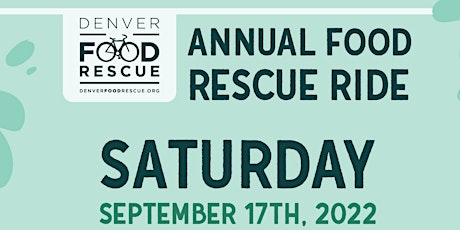 Denver Food Rescue Annual Food Rescue Ride 2022