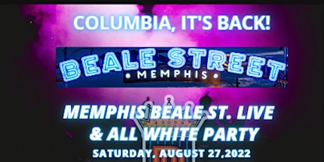 Memphis Beale Street Live All White Party