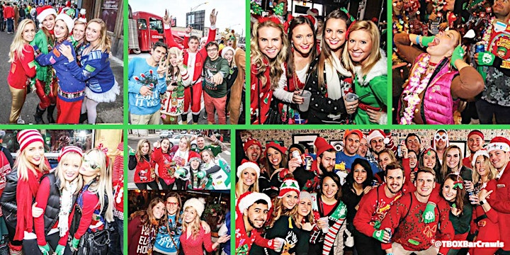 TBOX | Chicago's Christmas Crawl |25+ Wrigleyville Bars | The "FUNNEST" Day image
