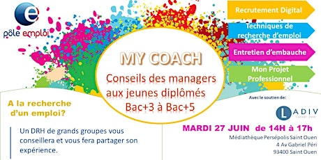 Image principale de "My Coach" Jeunes diplômés Bac+3 /Bac+5