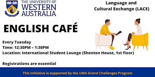 English Language Café - Everyday Conversations with us! (Wellbeing)