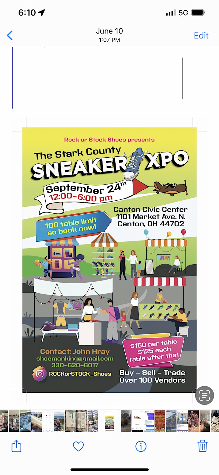 Stark County Sneaker/Clothing XPO image