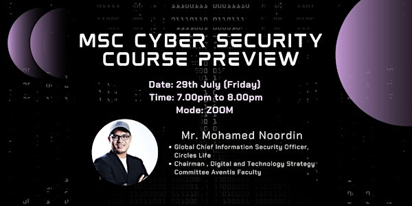 MSc Cyber Security Course Preview