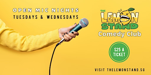 Open Mic Comedy Night - Tuesdays & Wednesdays