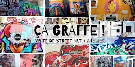 ÇA GRAFFE | VISITE DE STREET ART + ATELIER