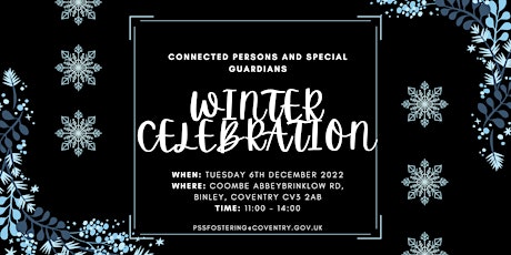 Connected Persons and Special Guardians Winter Celebration