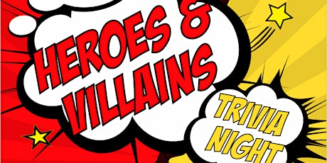 Heroes and Villains Trivia Night  primary image