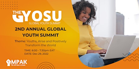 THE 2nd ANNUAL GLOBAL YOUTH SUMMIT