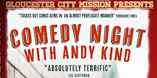 Comedy Night with the fabulous Andy Kind