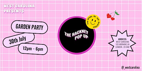 The Hackney Pop Up - Launch Party primary image