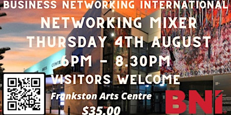 BNI - Business Networking International - (Visitors Welcome) Mixer