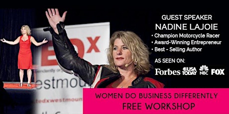 Women Do Business Differently with Guest Speaker Nadine Lajoie primary image