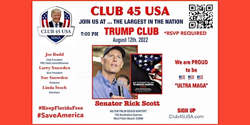 CLUB 45 USA FRIDAY, AUGUST 12 MEETING!