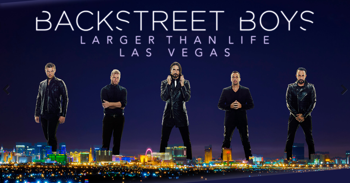  PARTY WITH THE BACKSTREET BOYS IN LAS VEGAS LADIES ARE FREE!