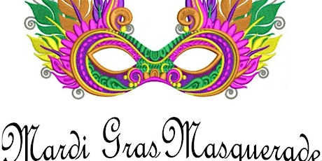 Mardi Gras Masquerade Adult Prom - Cheers to 8 Yrs In Business Celebration