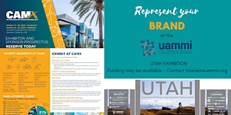 Showcase Utah with UAMMI at the CAMX Conference - Composites and Advanced
