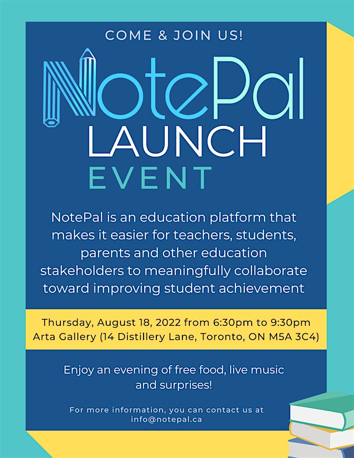 NotePal Inc. Launch Event image