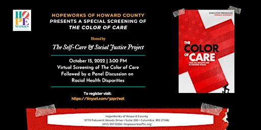 HopeWorks Virtual Screening: The Color of Care