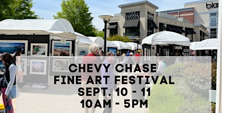 3rd Annual Chevy Chase  Fine Art Festival 10am - 5pm