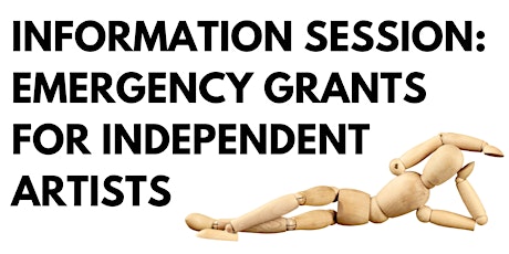 Information Session: Emergency Grants for Independent Artists