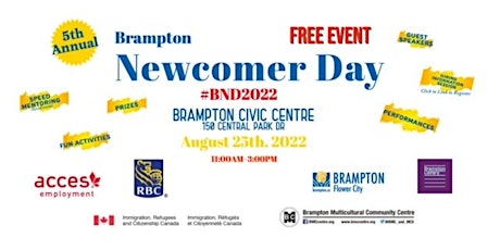 5th Annual Brampton Newcomer Day #BND2022