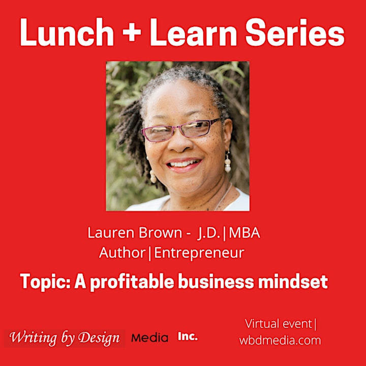 Lunch + Learn - A  Profitable Business Mindset image