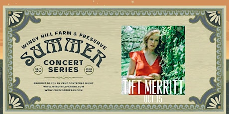 Tift Merritt in Concert at Windy Hill Oct. 15