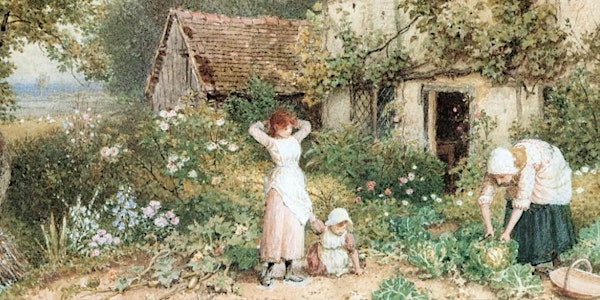 The 19th Century Garden pt 3 - Painting the Victorian Garden