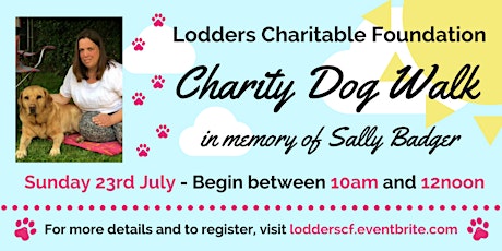 Charity Dog Walk in memory of Sally Badger primary image