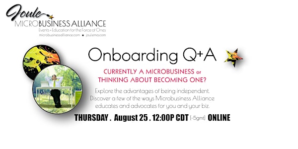 MICROBUSINESS ALLIANCE . Onboarding Q+A