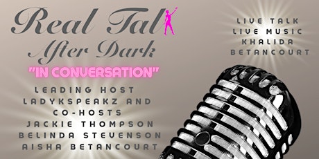 Host LadyKSpeakz & Co-Host Jackie Tompson Real Talk After Dark
