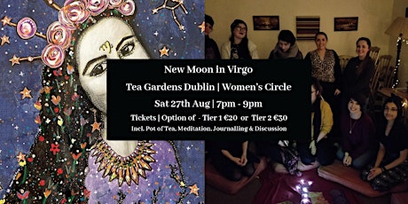 New Moon In Virgo | In-Person Women's Circle | Tarot | Journalling | Tea