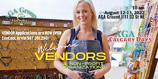 AGA Calgary Days Vendors and Organizations