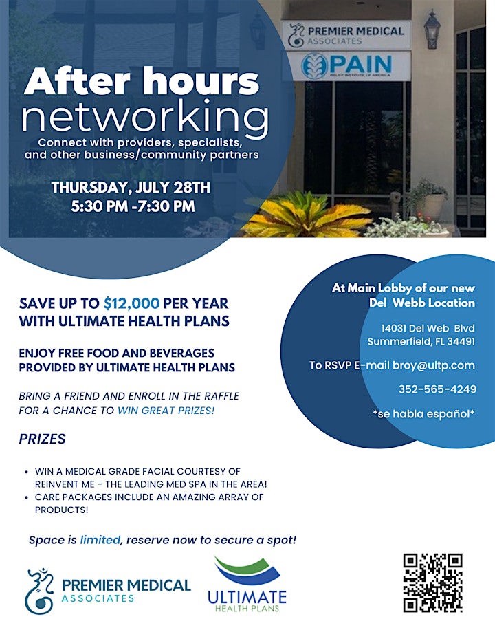 Premier Medical and Ultimate Health Plans After Hours Networking Event! image